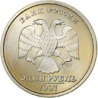 Russie, Rouble, 1997, Saint-Pétersbourg, Cuivre-Nickel-Zinc (Maillechort), SUP - Russie