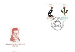 LIECHTENSTEIN MI-NR. 1079-1080 FDC EUROPA 1994 ENTDECKUNGEN ANDENKONDOR ALEXANDER VON HUMBOLDT - 1994