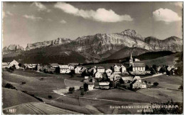 Schwellbrunn Mit Säntis - Schwellbrunn