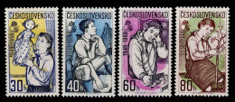CHE-01- CZECHOSLOVAKIA - 1959 - MNH -SCOUTS- PIONEER ORGANIZATION - Unused Stamps