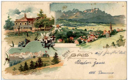 Gruss Aus Gais - Litho - Gais