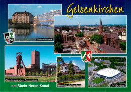 73901182 Gelsenkirchen Wissenschaftspark Nordsternpark Wasserburg Schloss Berge  - Gelsenkirchen