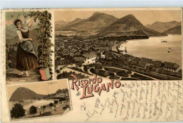 Ricordo Di Lugano - Litho - Lugano