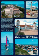 73901176 Binz Ruegen Panorama Jagdschloss Granitz Segelboot Strandpartie Binz Ru - Sonstige & Ohne Zuordnung