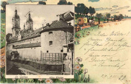 St. Gallen - Altes Kloster - Litho - San Galo