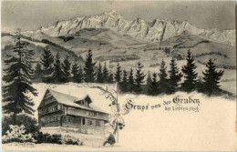 Gruss Von Der Gruben Bei Lichtensteig - Lichtensteig