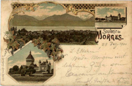 Souvenir De Morges - Litho - Morges