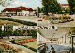 73901099 Ahlen Westfalen Bahnhof Stadtpark Krankenhaus Hallenbad Ahlen Westfalen - Ahlen