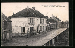 CPA Rocourt-St-Martin, Centre Du Village, Rue Principale  - Other & Unclassified