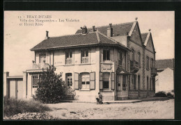 CPA Bray-Dunes, Villa Des Marguerites, Les Violettes Et Henri Réne  - Autres & Non Classés