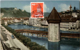 Luzern Mit Sonderstempel - Lucerne