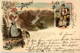 Gruss Aus Den Bergen - Litho - Gruss Aus.../ Grüsse Aus...