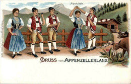 Gruss Aus Dem Appenzeller Land Litho - Autres & Non Classés