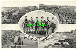 R567204 Barry Island. W. 4792. Silveresque Postcard. 1956. Valentines. Multi Vie - World