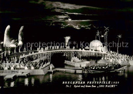 73862467 Bregenz Vorarlberg Bodensee Bregenzer Festspiele 1959 Spiel Auf Dem See - Altri & Non Classificati