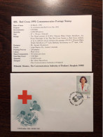 THAILAND FDC COVER 1991 YEAR RED CROSS HEALTH MEDICINE STAMPS - Thailand