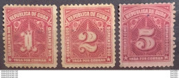 D22656  Postal Tax Stamps - 1915 - No Gum - Cb - 7,85 - Unused Stamps