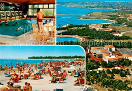 73829148 Umag Umago Istrien Katoro Hotel Koral Strand Fliegeraufnahme Umag Umago - Croatie