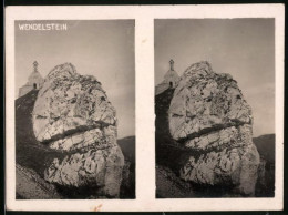 Stereo-Fotografie Unbekannter Fotograf, Ansicht Wendelstein, Gipfel Mit Kapelle  - Stereoscopic