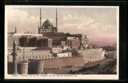 CPA Cairo, General View Of The Citadelle And The Mosque Mohamed Aly  - Autres & Non Classés