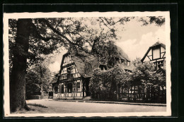 AK Esslingen / Neckar, Restaurant Höhengaststätte Jägerhaus  - Esslingen