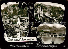 73829016 Schwangau Panorama Schloss Neuschwanstein Schwangau - Other & Unclassified