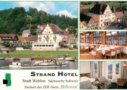 73663582 Wehlen Sachsen Strandhotel Gastraeume Zimmer Wehlen Sachsen - Andere & Zonder Classificatie