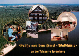 73663386 Spremberg Niederlausitz Fliegeraufnahme Talsperre Hotel Waldh?tte Sprem - Spremberg