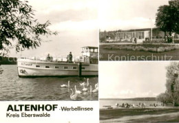 73663380 Altenhof Werbellinsee Dampferanlegestelle Seepartie Altenhof Werbellins - Finowfurt