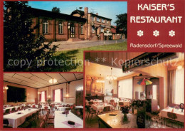 73663356 Radensdorf Spreewald Kaisers Restaurant Radensdorf Spreewald - Luebben (Spreewald)