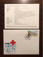 THAILAND FDC COVER 1994 YEAR RED CROSS HOSPITAL BLOOD TRANSFUSION HEALTH MEDICINE STAMPS - Tailandia