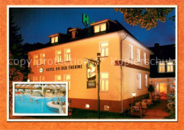 73662920 Bad Wilsnack Hotel An Der Therme Nachtaufnahme Thermalbad Bad Wilsnack - Bad Wilsnack