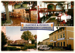 73662684 Germendorf Gasthof Pension Zum Froehlichen Landmann Restaurant Germendo - Oranienburg