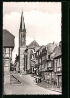 AK Heiligenstadt /Eichsfeld, Bergstrasse Mit Kirche  - Heiligenstadt