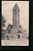 AK Karlsruhe, Lutherkirche Im Sonnenschein  - Karlsruhe