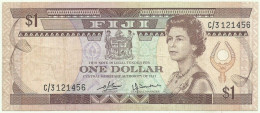 Fiji - 1 Dollar - ND ( 1980 ) - Pick: 76 - Serie C/3 - Fiji