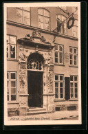 AK Lübeck, Schabbel-Haus Portal  - Luebeck
