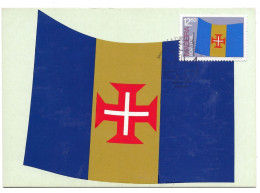 Bandeira  Região Madeira - Cartoline Maximum