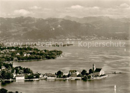 73662211 Lindau Bodensee Fliegeraufnahme Wasserburg  Lindau Bodensee - Lindau A. Bodensee