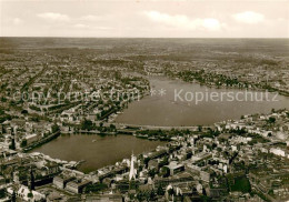 73662196 Hamburg Fliegeraufnahme Alster Hamburg - Sonstige & Ohne Zuordnung