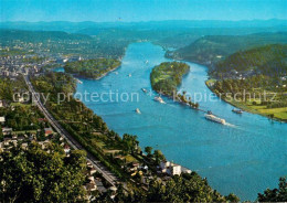 73662109 Grafenwerth Blick Vom Drachenfels Mit Insel Nonnenwerth Grafenwerth - Bad Honnef