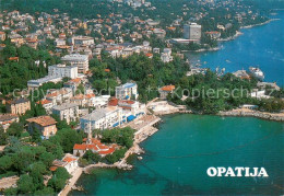 73661950 Opatija Istrien Kuestenstadt Fliegeraufnahme Opatija Istrien - Croatie