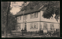 AK Ahrendsberg B. Altenau, Forsthaus Ahrendsberg Mit Jäger  - Jacht