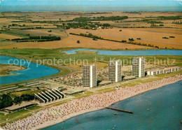 73661865 Burg Fehmarn Hotels Strand Ostseeheilbad Fliegeraufnahme Burg Fehmarn - Fehmarn