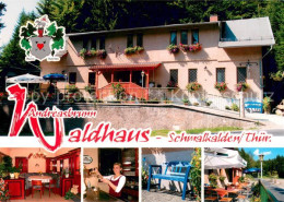 73661795 Schmalkalden Waldhaus Andreasbrunn Ausflugsgaststaette Terrasse Schmalk - Schmalkalden