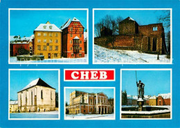 73661764 Cheb Eger Stadtmotive Burgruine Denkmal  - Tchéquie