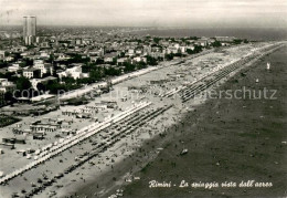 73661560 Rimini La Spiaggia Vista Dall Aereo Rimini - Other & Unclassified