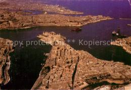 73661527 Valletta Malta The Grand Harbour Fliegeraufnahme Valletta Malta - Malte