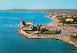 73661518 Roma Rom Castello Di Santa Severa Con Torre Normanna Fliegeraufnahme Ro - Other & Unclassified