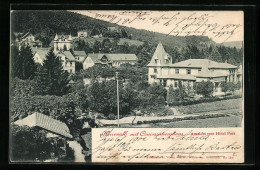 AK Herrenalb, Aussicht Vom Hotel Post Auf Das Conservationshaus  - Bad Herrenalb